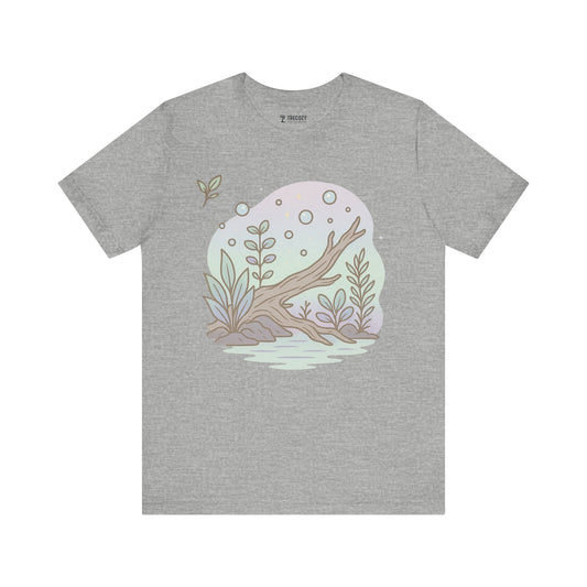 Aquascape Aquarium Tee, Cozy TShirt, Gift for Pet Owners, Trending Cute Animal Top, Cute Fish Tshirt