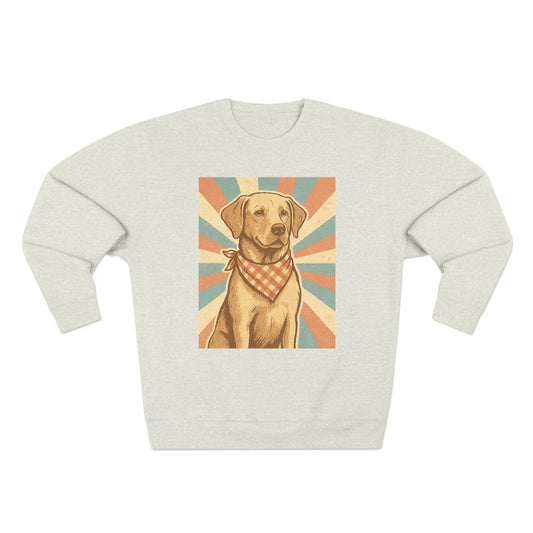 Vintage Dog Sweatshirt, Perfect Gift for Dog Lovers, Casual Wear, Animal Lovers, Fall Fashion, Unisex Crewneck