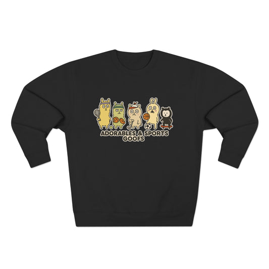 Adorably Fun Unisex Crewneck Sweatshirt - Perfect for Sports Fans, Gifts, and Casual Wear