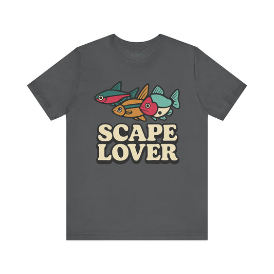 Aquascape Lover Tee, Cozy Shirt, Gift for Pet Owners, Trending Cute Animal Top, Cute Colorful Fish Tshirt