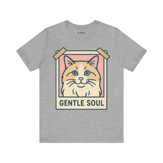 Ragdoll Cat Tee, Cozy Cat Lover Shirt, Gift for Pet Owners, Trending Cute Animal Top, Cute Cat Tee