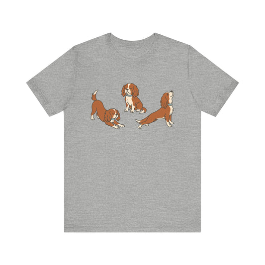 Cavalier King Charles Spaniel T-Shirt, Outdoor Enthusiast Gift, Summer Apparel, Casual Wear, Dog Lover Essentials