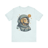 Astronaut Dog Unisex Tee | Cute Pet Lover Shirt, Dog Lover Gift, Space Themed Tee, Fun Casual Wear, Everyday Style