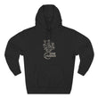 Night Crawler Fleece Hoodie - Unleash Happiness, Pet Parent Gift, Cozy Sweatshirt, Reptile Lover Wardrobe, Comfortable Hooded Sweatshirt