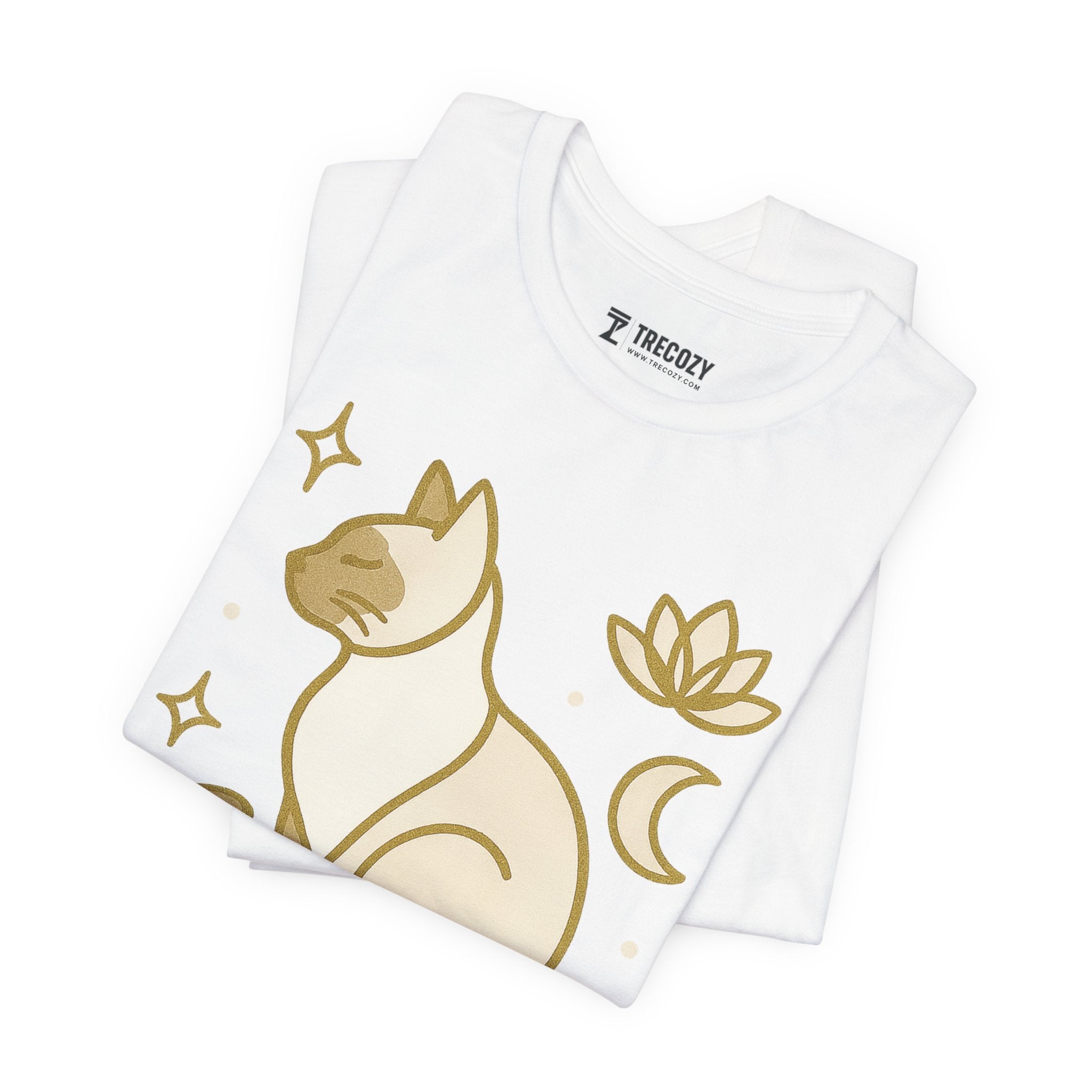 Siamese Cat Tee, Cozy Cat Lover Shirt, Gift for Pet Owners, Trending Cute Animal Top, Cute Cat Tee
