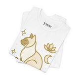 Siamese Cat Tee, Cozy Cat Lover Shirt, Gift for Pet Owners, Trending Cute Animal Top, Cute Cat Tee