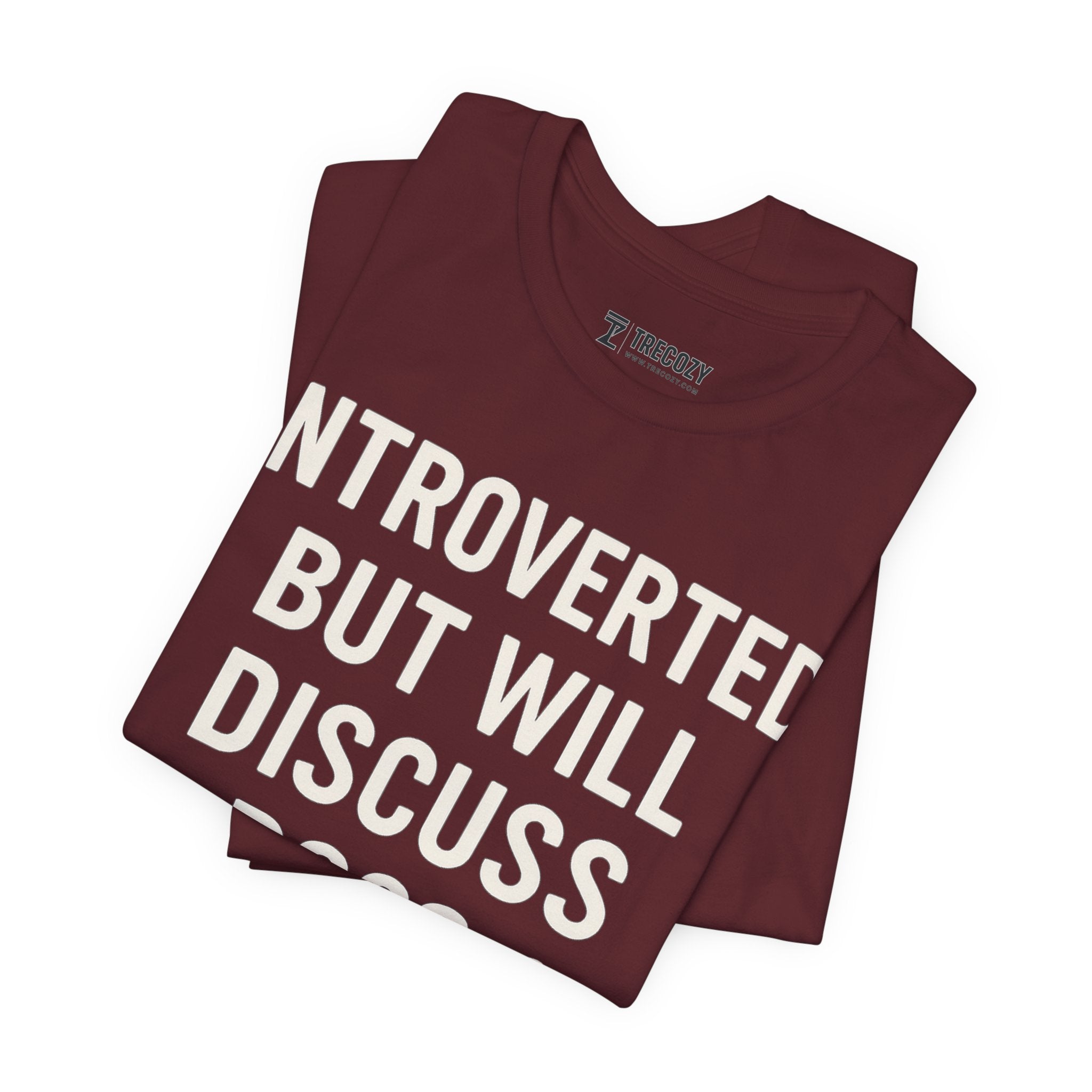 Introverted Dog Lover Tee, Funny Animal Shirt, Pet Lover Gift, Introvert Humor, Birthday Gift for Dog Owners