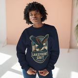 Cleveland Lakefront Grit Sweatshirt, Cozy Casual Wear for Nature Lovers, Perfect Gift for Fall, Unisex Crewneck