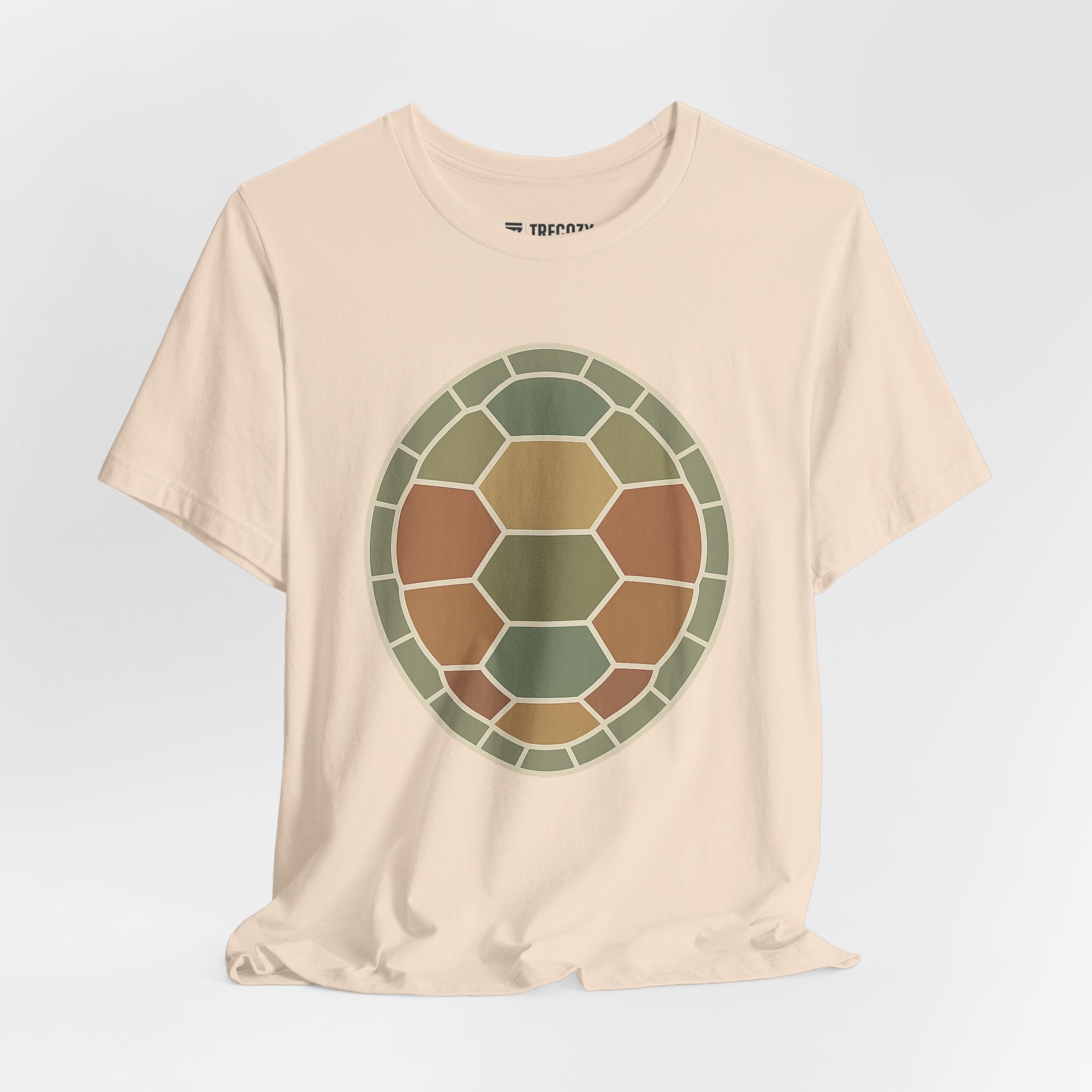 Geometric Turtle Shell Tee, Cozy Shirt, Gift for Pet Owners, Trending Cute Animal Top, Cute Reptile  Tshirt