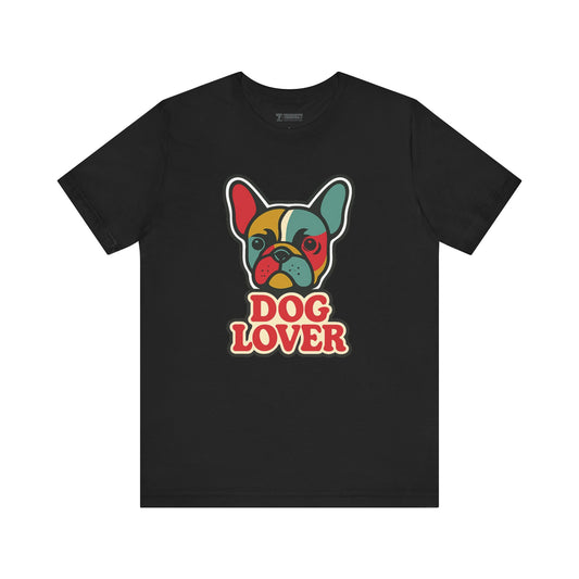 Colorpop French BulldogTee, Cozy TShirt, Gift for Pet Owners, Trending Cute Animal Top, Cute Dog Tshirt