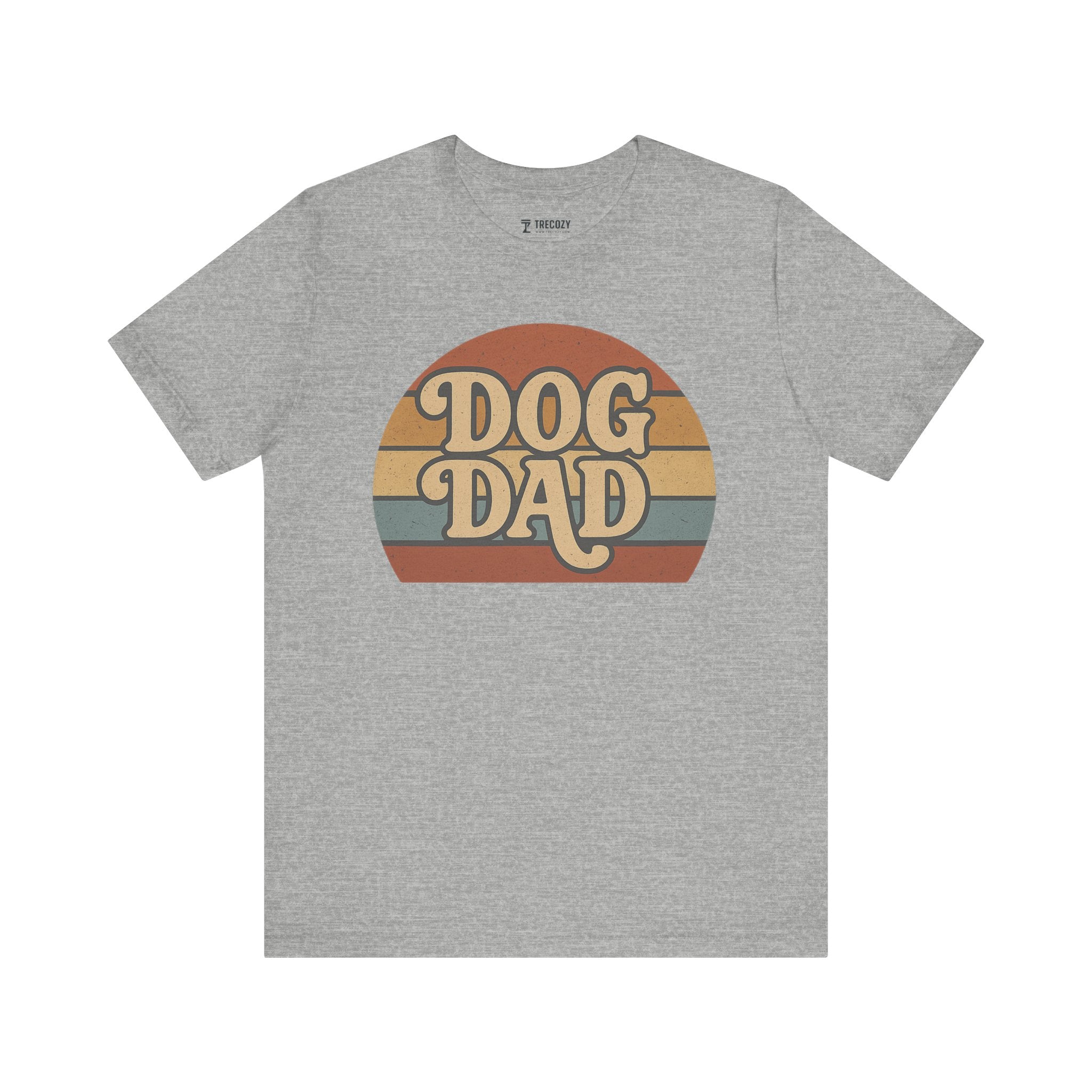 Dog Dad Retro Tee | Unisex Short Sleeve T-Shirt, Gift for Dog Lovers, Pet Dad Shirt, Casual Wear, Birthday Gift