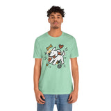 Dog Tee - Playful Unisex Jersey Short Sleeve Tee, dog lover tshirt