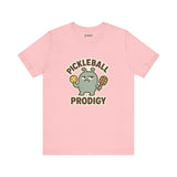 Pickleball Prodigy – Funny Pickleball Monster T-Shirt, Quirky Sports Cartoon Graphic Tee