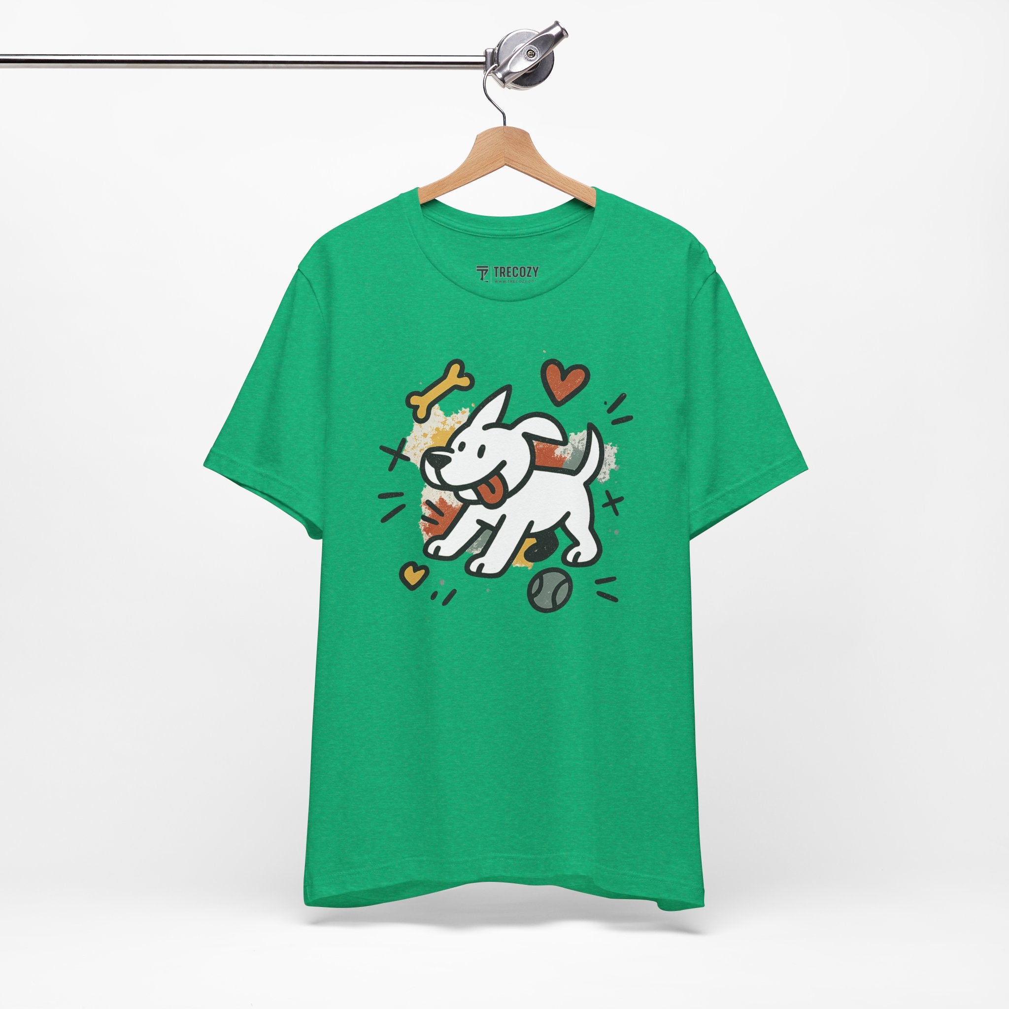 Dog Tee - Playful Unisex Jersey Short Sleeve Tee, dog lover tshirt