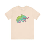 Chameleon Tee, Cozy Shirt, Gift for Pet Owners, Trending Cute Animal Top, Cute Reptile  Tshirt