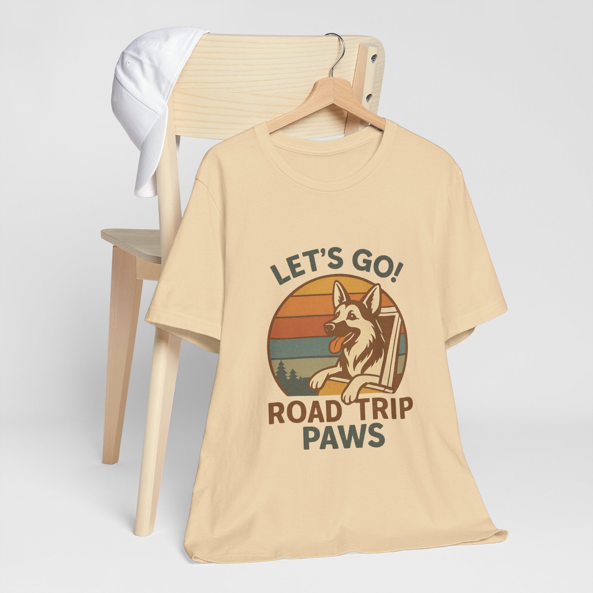 Adventure Dog Road Trip Tee, Unisex Graphic Shirt, Pawsome Travel Shirt, Pet Lover Gift, Outdoor Adventure Apparel