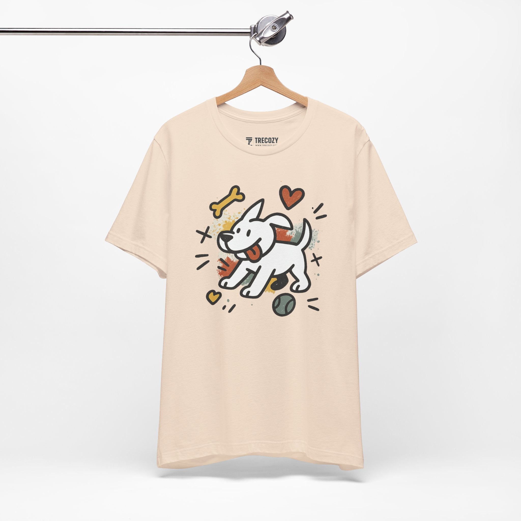 Dog Tee - Playful Unisex Jersey Short Sleeve Tee, dog lover tshirt
