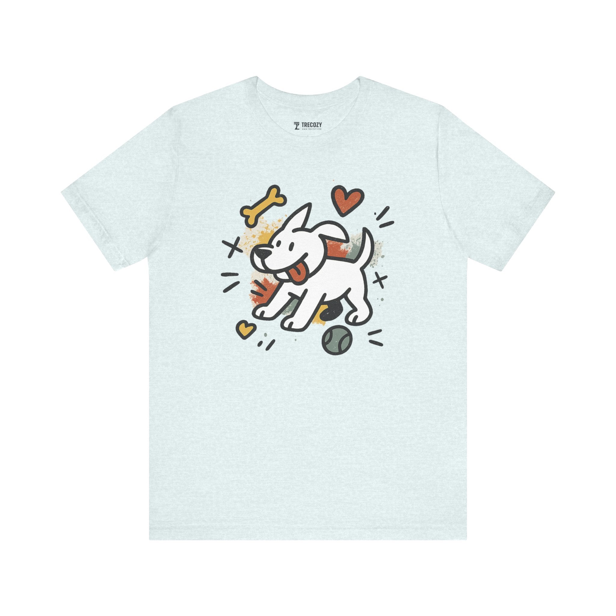 Dog Tee - Playful Unisex Jersey Short Sleeve Tee, dog lover tshirt