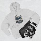 Adventurous Fleece Hoodie for Outdoor Enthusiasts, Cozy Horse and Bison Hoodie, Graphic Hoodie, Gifts for Nature Lovers, Comfortable Apparel