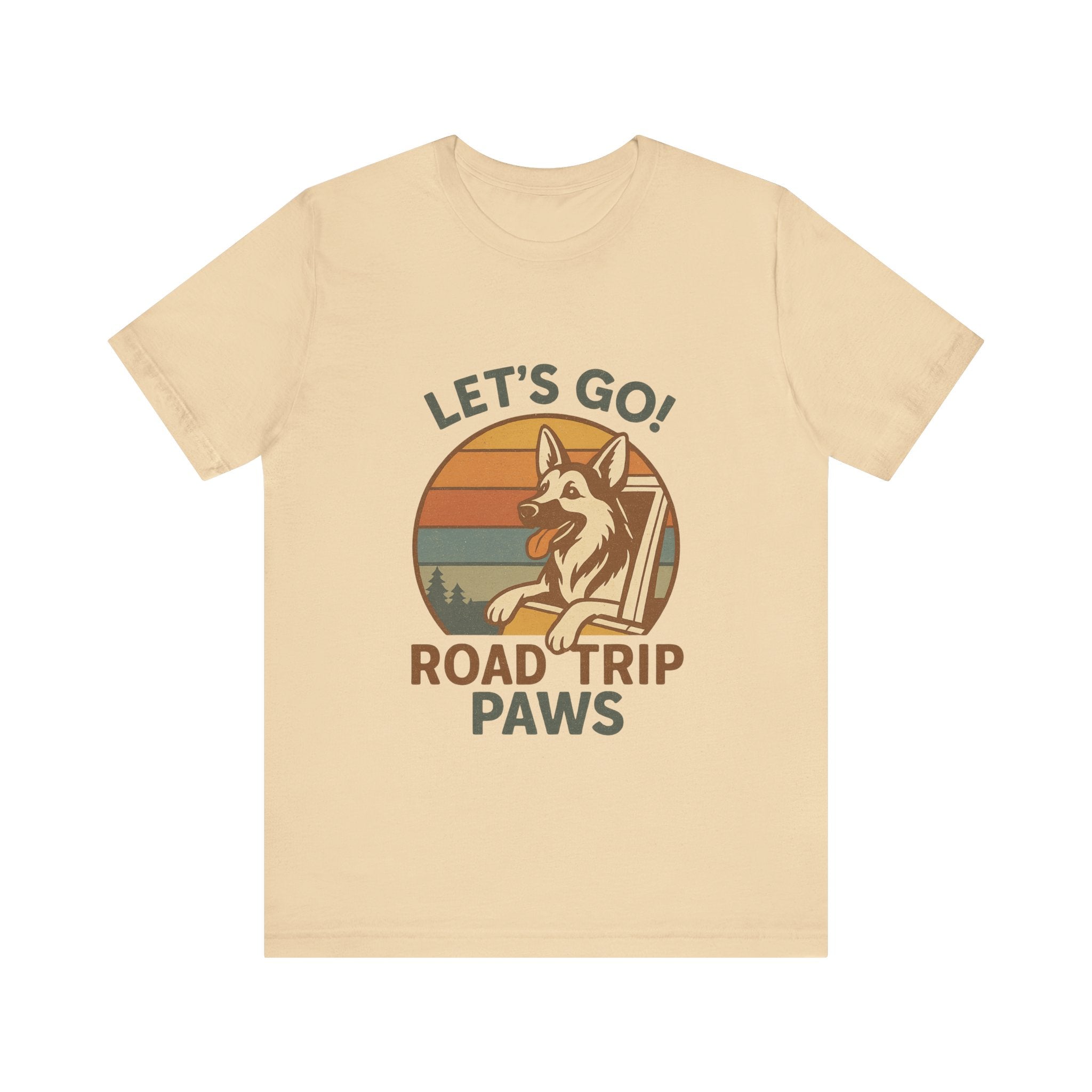 Adventure Dog Road Trip Tee, Unisex Graphic Shirt, Pawsome Travel Shirt, Pet Lover Gift, Outdoor Adventure Apparel