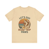 Adventure Dog Road Trip Tee, Unisex Graphic Shirt, Pawsome Travel Shirt, Pet Lover Gift, Outdoor Adventure Apparel