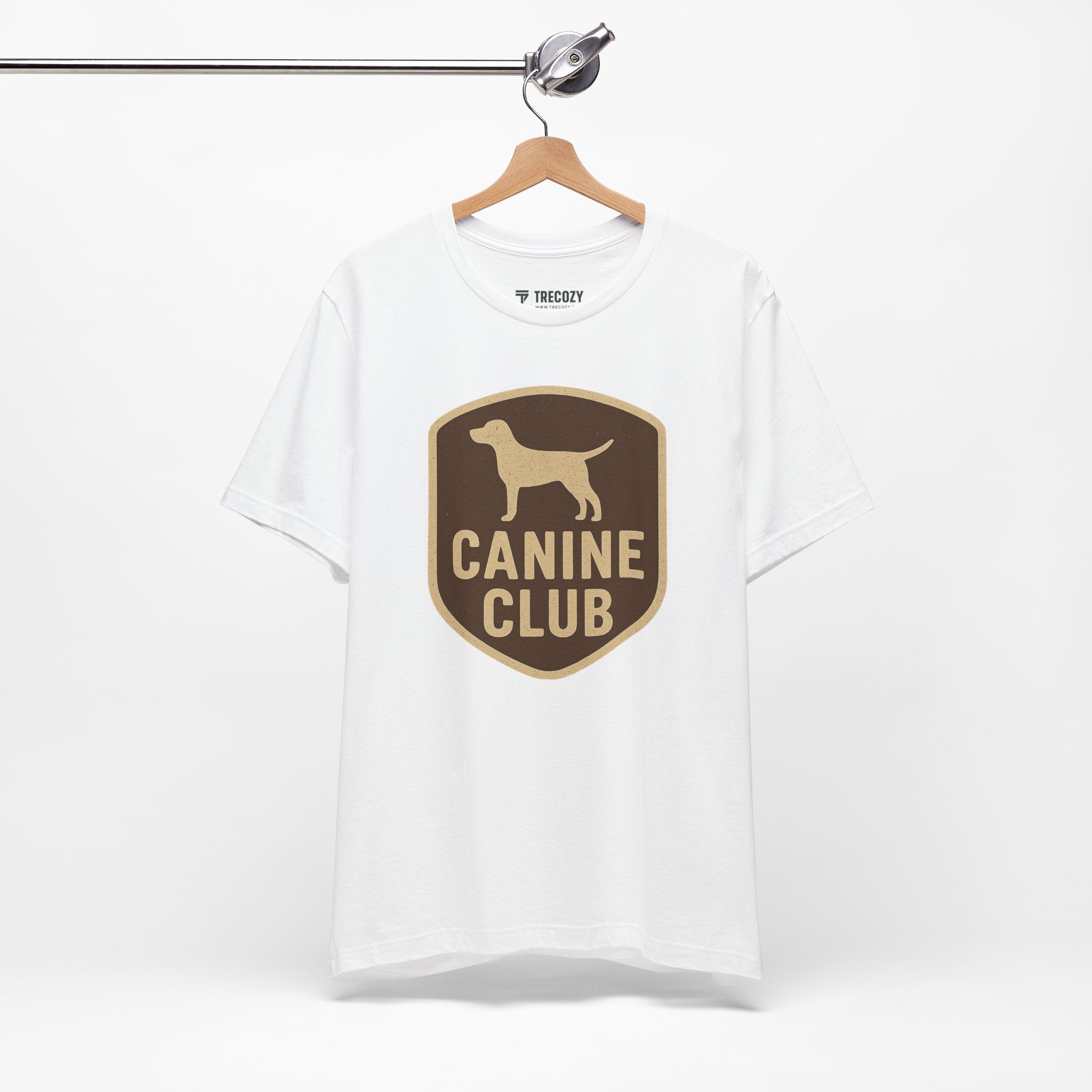 Canine Club Unisex Tee, Dog Lover Shirt, Birthday Gift, Pet Parent Apparel, Casual Wear, Animal Rescue Fundraiser