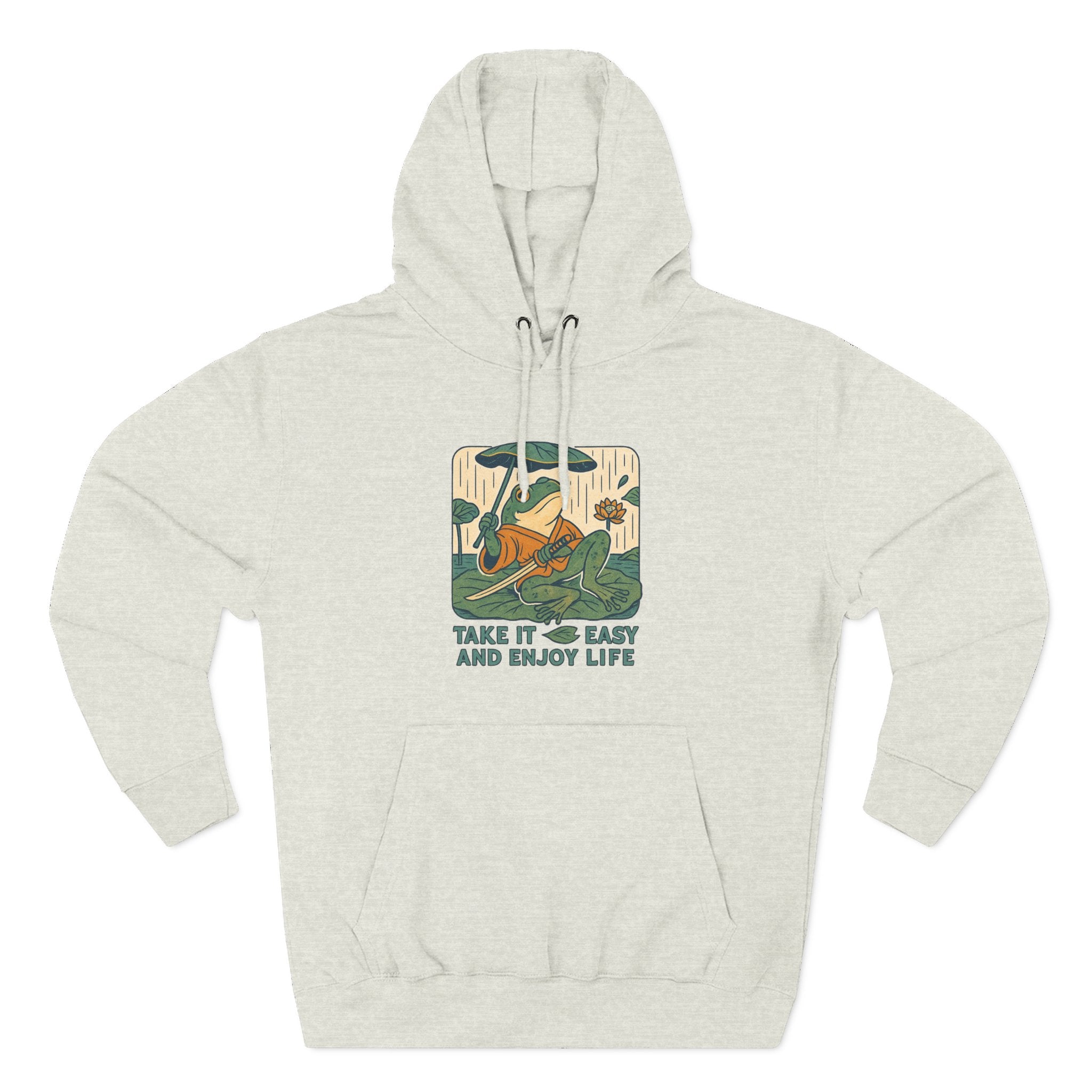 Chill Vibes Fleece Hoodie | Cozy Hoodie for Relaxation, Perfect for Gifts, Lounging, Nature Lovers, Casual Wear
