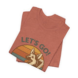 Adventure Dog Road Trip Tee, Unisex Graphic Shirt, Pawsome Travel Shirt, Pet Lover Gift, Outdoor Adventure Apparel