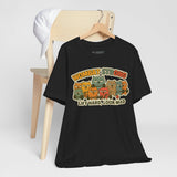 Wombat Strong – Funny Gym Animal T-Shirt, Lift Hard Look Mad Cartoon Graphic Tee