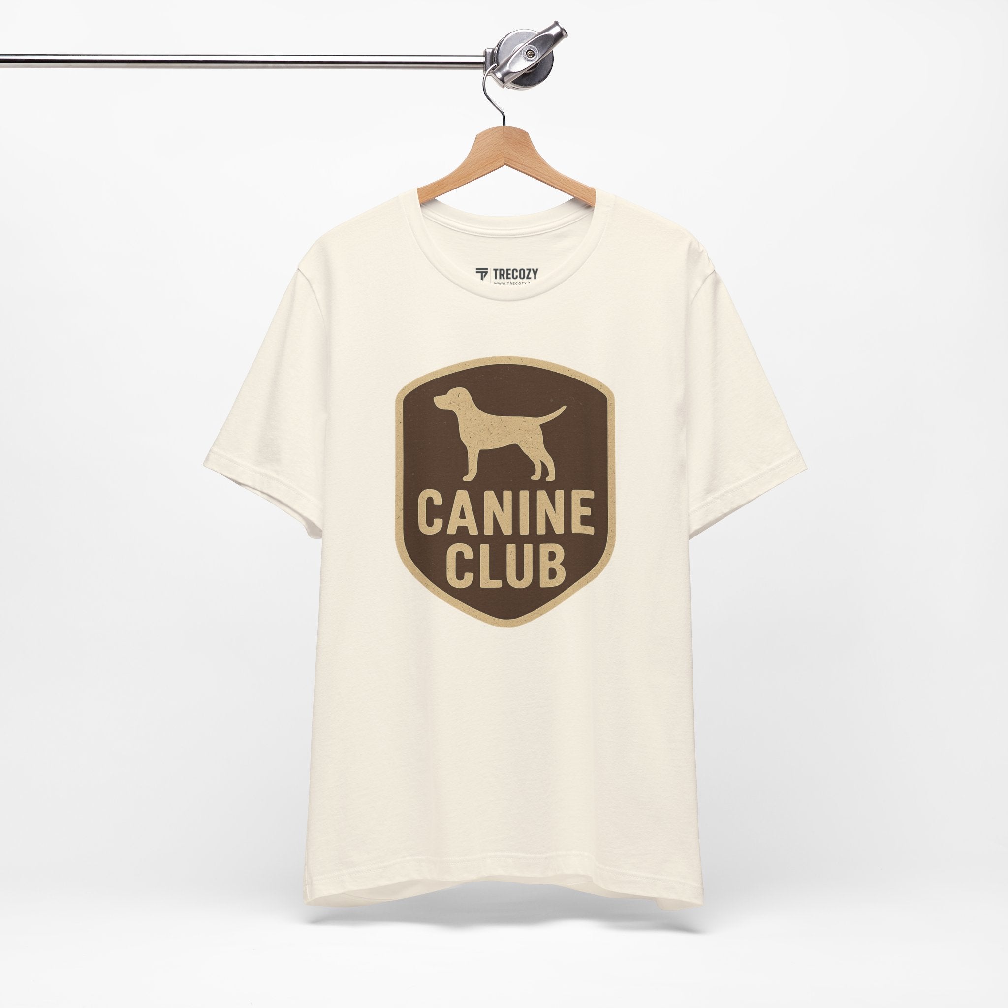 Canine Club Unisex Tee, Dog Lover Shirt, Birthday Gift, Pet Parent Apparel, Casual Wear, Animal Rescue Fundraiser