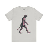 Pink Panthera Walk – Bold Leopard-Inspired T-Shirt, Fierce Urban Jungle Graphic Tee, Bold Animal Print Shirt