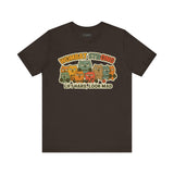 Wombat Strong – Funny Gym Animal T-Shirt, Lift Hard Look Mad Cartoon Graphic Tee