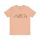 Greyhounds Unisex Jersey Tee - Gone Fishing T-Shirt, Outdoor Enthusiast Gift, Summer Apparel, Casual Wear, Fishing Trip Essentials