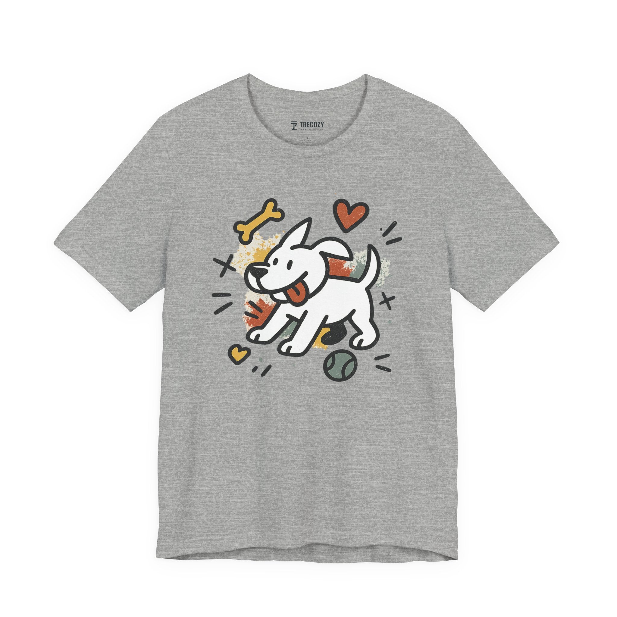 Dog Tee - Playful Unisex Jersey Short Sleeve Tee, dog lover tshirt
