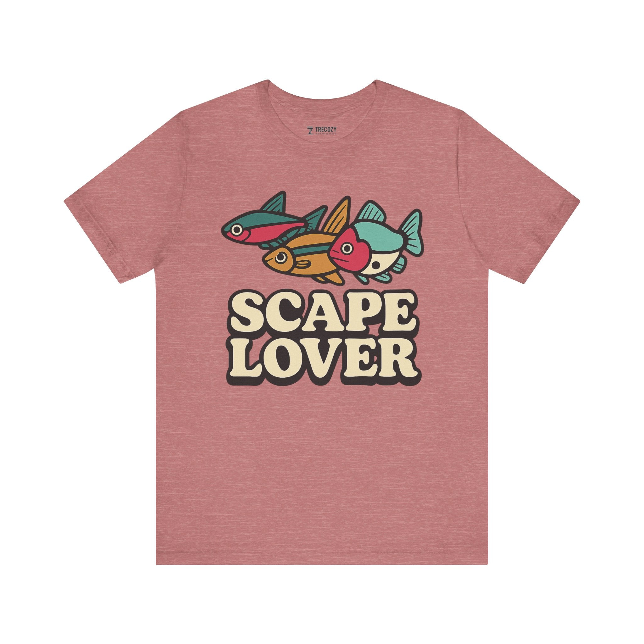 Aquascape Lover Tee, Cozy Shirt, Gift for Pet Owners, Trending Cute Animal Top, Cute Colorful Fish Tshirt