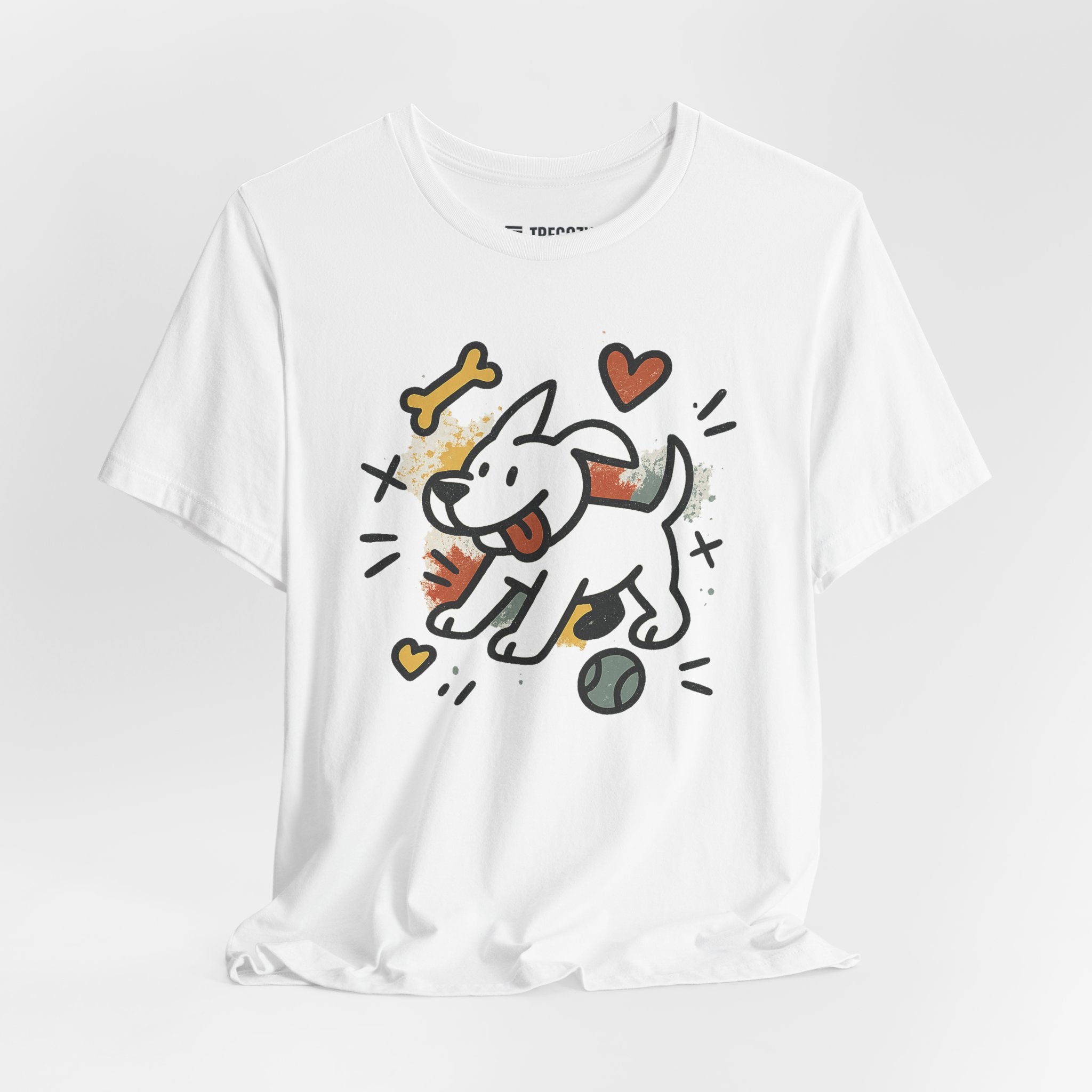 Dog Tee - Playful Unisex Jersey Short Sleeve Tee, dog lover tshirt