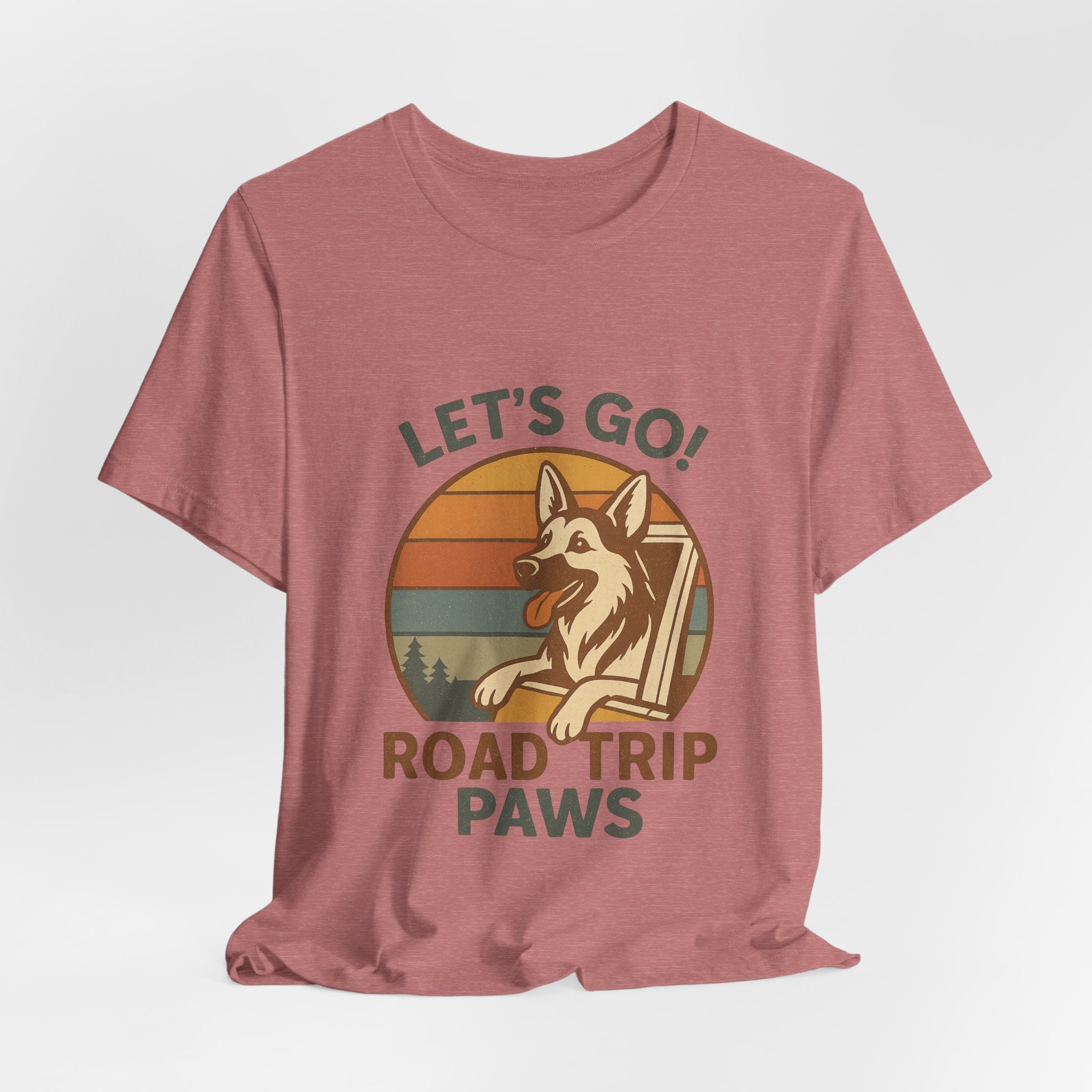 Adventure Dog Road Trip Tee, Unisex Graphic Shirt, Pawsome Travel Shirt, Pet Lover Gift, Outdoor Adventure Apparel