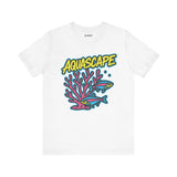 Aquascape Swimming Fish Tee, Cozy TShirt, Gift for Pet Owners, Trending Cute Animal Top, Cute Fish Tshirt