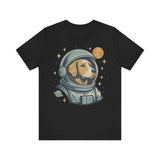 Astronaut Dog Unisex Tee | Cute Pet Lover Shirt, Dog Lover Gift, Space Themed Tee, Fun Casual Wear, Everyday Style