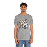 Dog Tee - Playful Unisex Jersey Short Sleeve Tee, dog lover tshirt