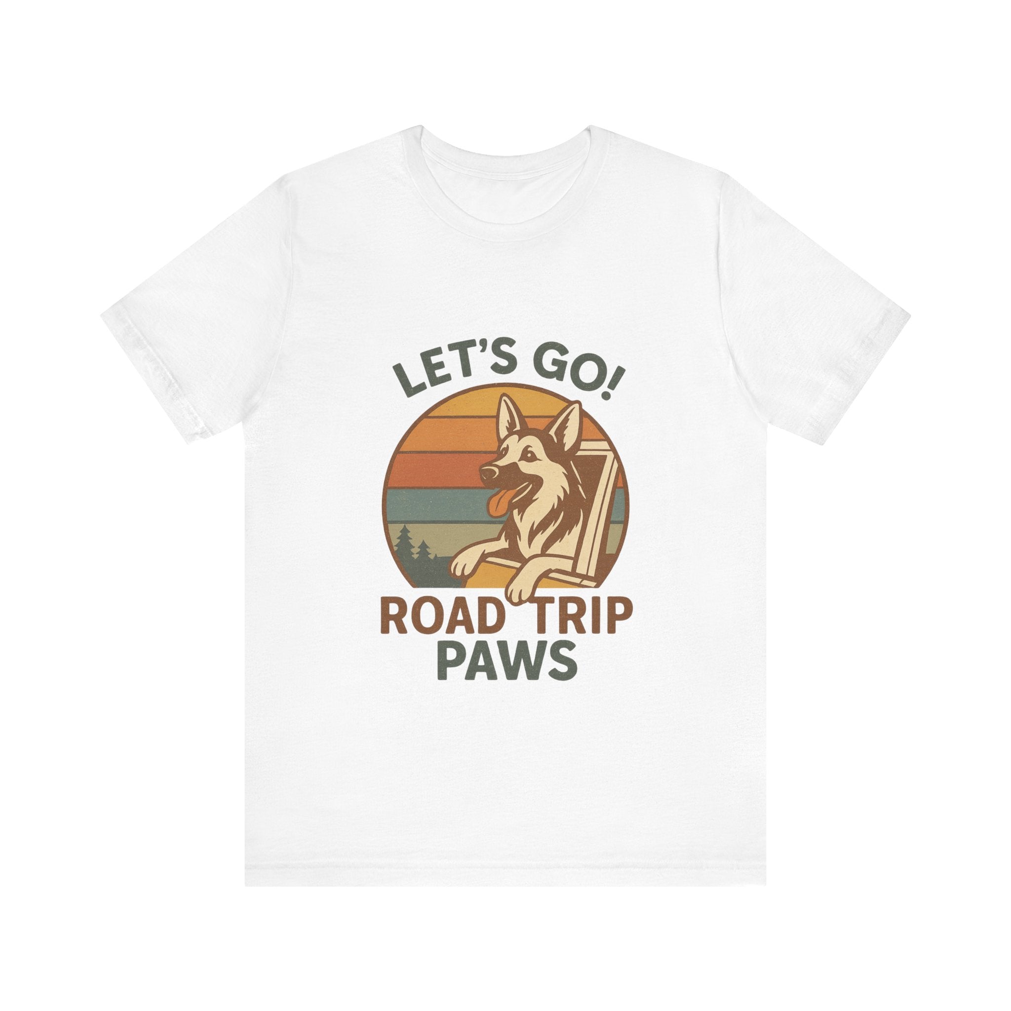 Adventure Dog Road Trip Tee, Unisex Graphic Shirt, Pawsome Travel Shirt, Pet Lover Gift, Outdoor Adventure Apparel