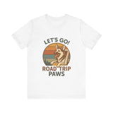 Adventure Dog Road Trip Tee, Unisex Graphic Shirt, Pawsome Travel Shirt, Pet Lover Gift, Outdoor Adventure Apparel