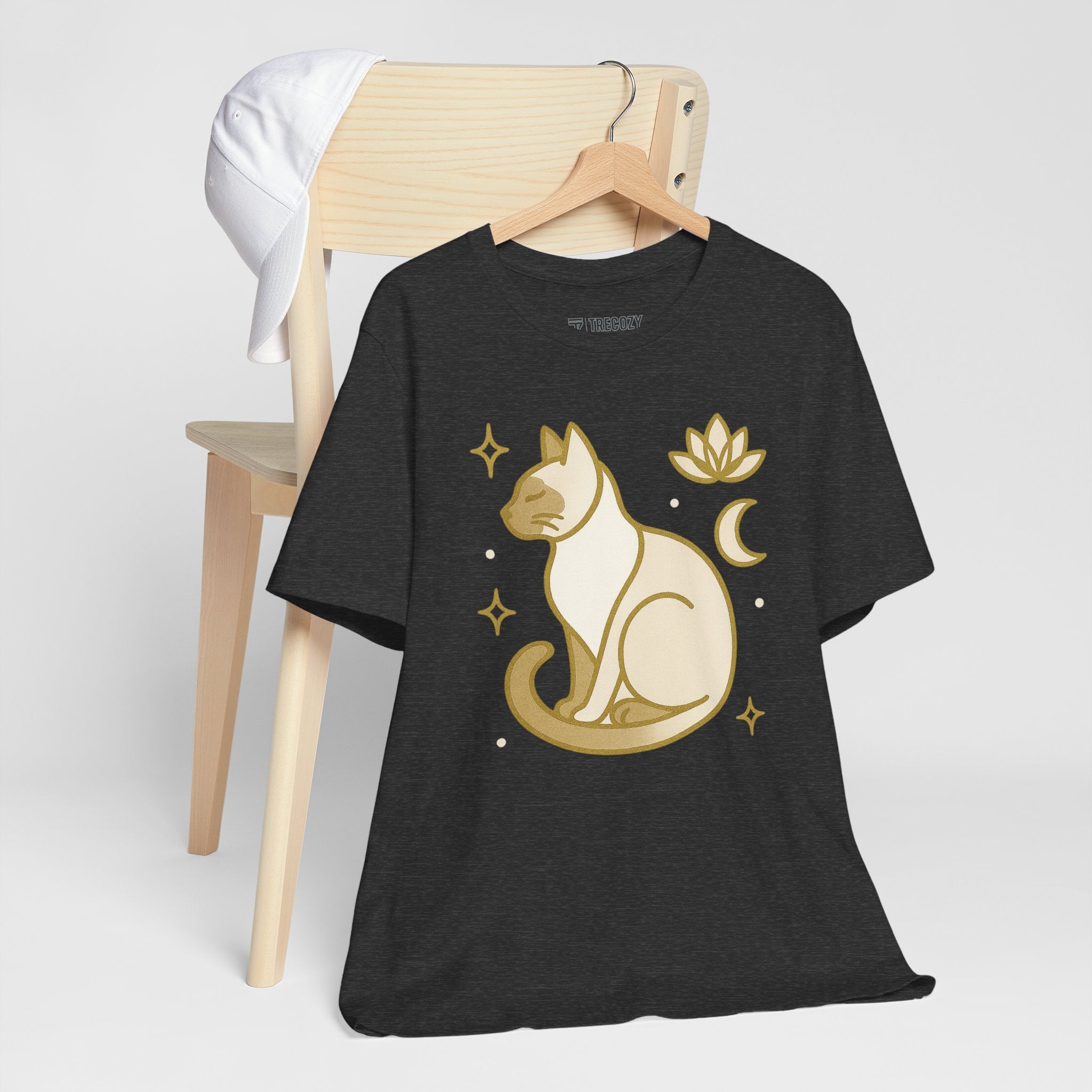 Siamese Cat Tee, Cozy Cat Lover Shirt, Gift for Pet Owners, Trending Cute Animal Top, Cute Cat Tee