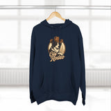 City Rodeo Fleece Hoodie, Cozy Sweatshirt, Relaxed Apparel, Gift for Friends, Casual Wear, Summer Vibes, Chill Hoodie