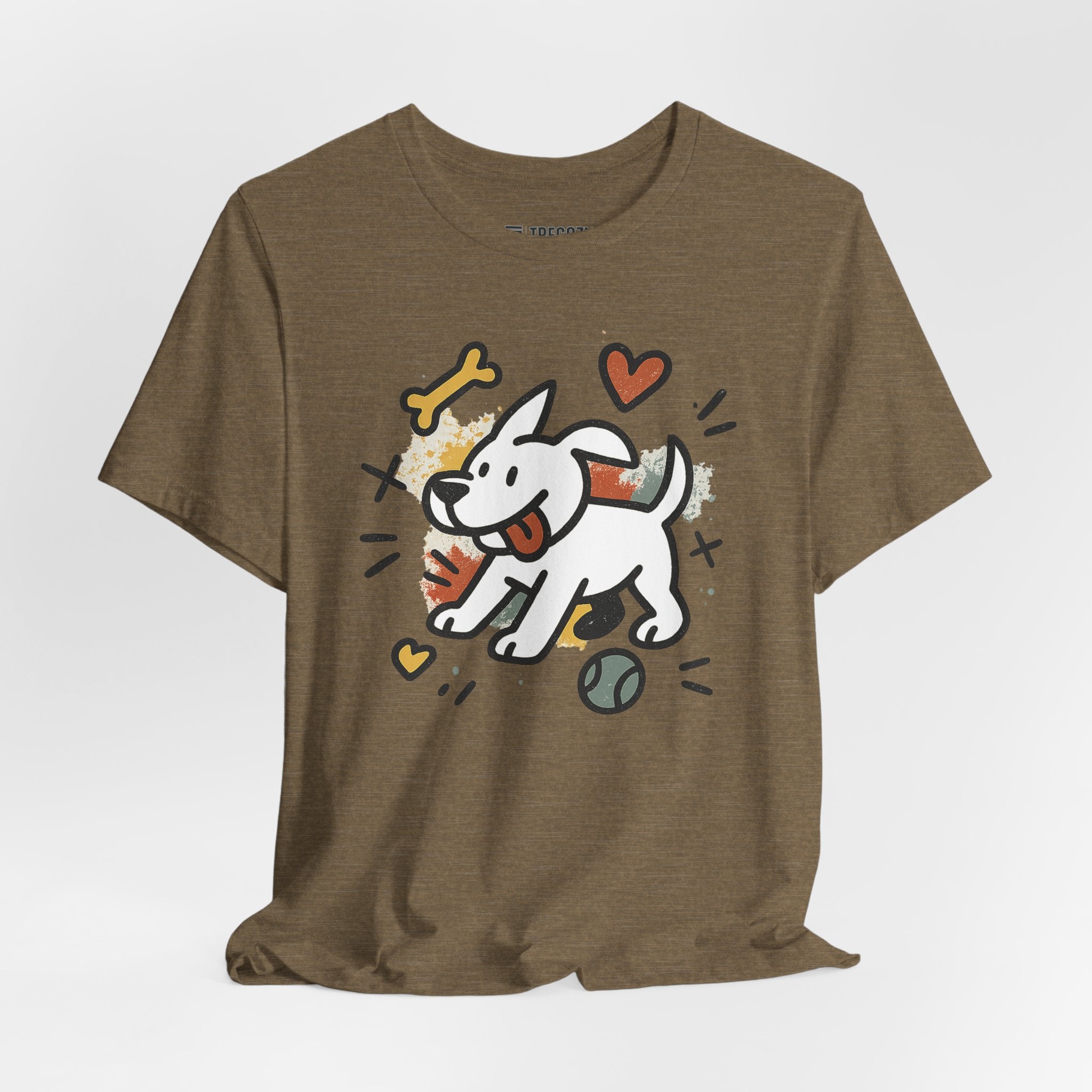 Dog Tee - Playful Unisex Jersey Short Sleeve Tee, dog lover tshirt