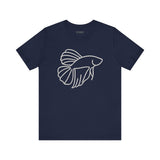 Beautiful Fish Tee, Cozy TShirt, Gift for Pet Owners, Trending Cute Animal Top, Cute Fish Tshirt