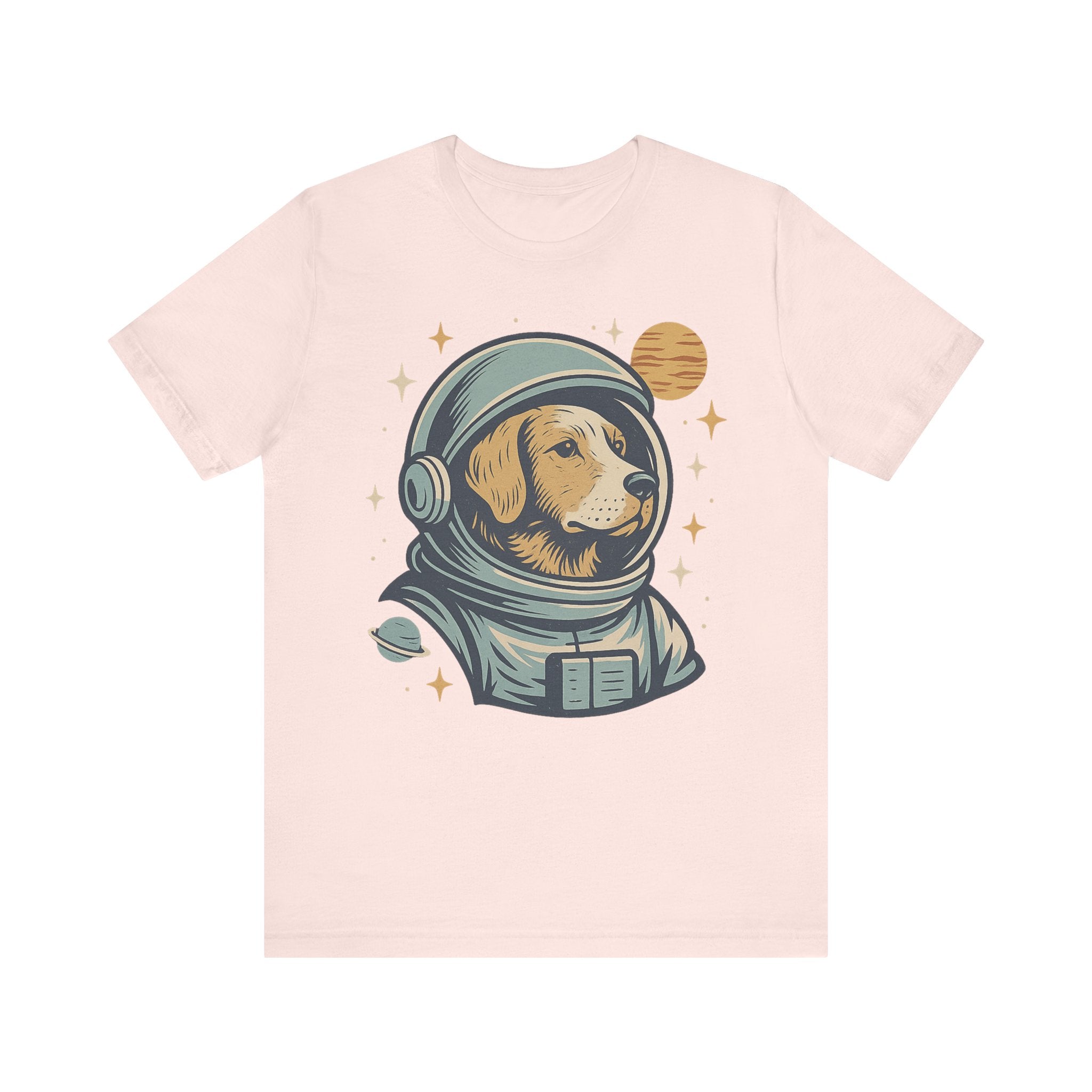 Astronaut Dog Unisex Tee | Cute Pet Lover Shirt, Dog Lover Gift, Space Themed Tee, Fun Casual Wear, Everyday Style