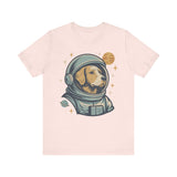 Astronaut Dog Unisex Tee | Cute Pet Lover Shirt, Dog Lover Gift, Space Themed Tee, Fun Casual Wear, Everyday Style