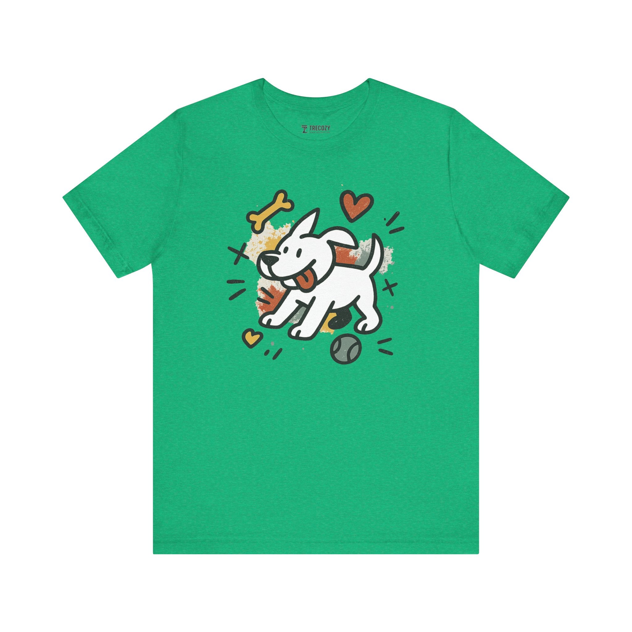 Dog Tee - Playful Unisex Jersey Short Sleeve Tee, dog lover tshirt
