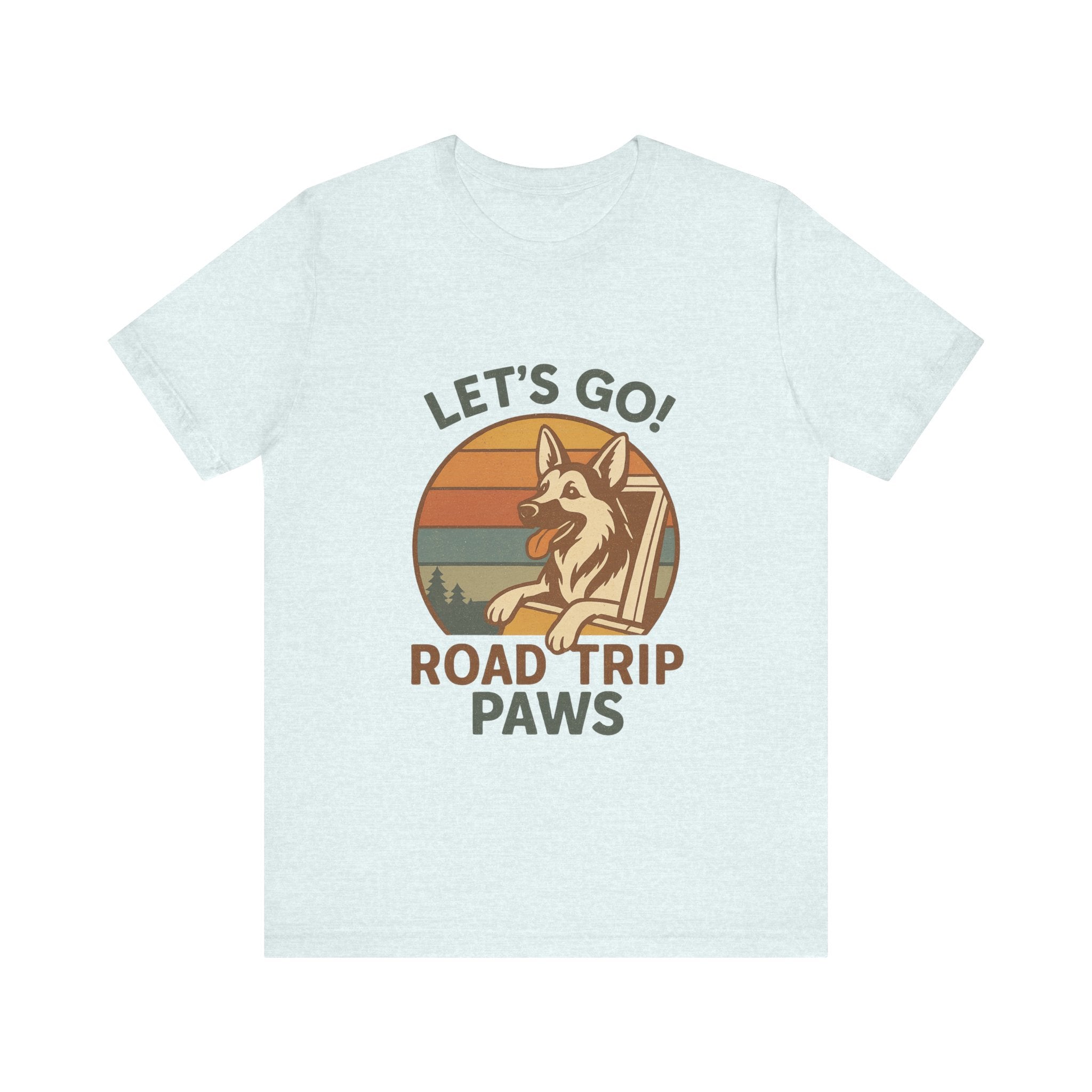 Adventure Dog Road Trip Tee, Unisex Graphic Shirt, Pawsome Travel Shirt, Pet Lover Gift, Outdoor Adventure Apparel
